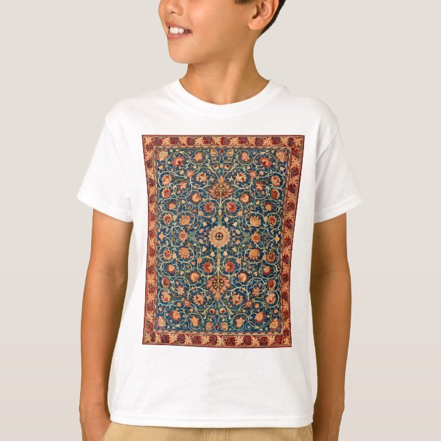 Camiseta Holland Park Design (por William Morris) (Frente)