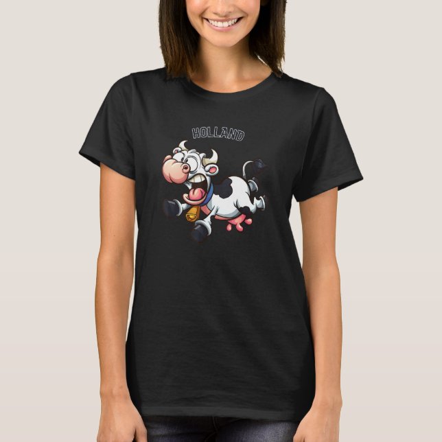 Camiseta Holland Vermont Vaca Louca (Frente)