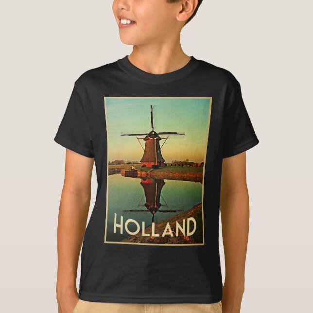 Camiseta Holland Windmill (Frente)