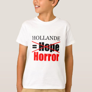 Camiseta Hollande Not Hope = Horror - Crianças Tee