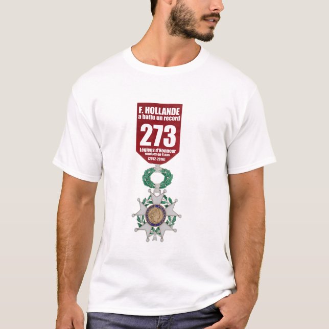 Camiseta Hollande Record Legion d'Honneur (Frente)