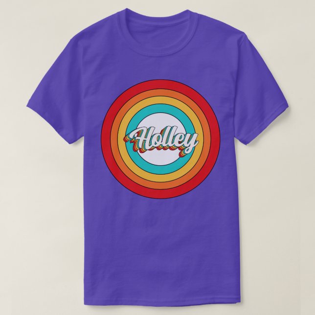 Camiseta Holley Name Shirt Vintage Holley Circ (Frente do Design)