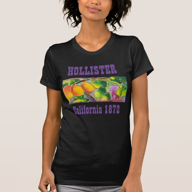 Camiseta HOLLISTER, CALIFÓRNIA APRICOTS T-Shirt (Frente)