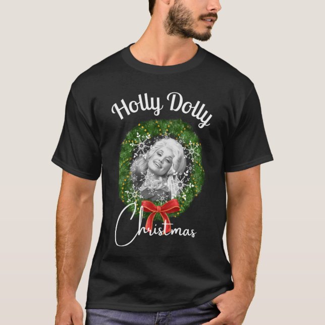 Camiseta Holly Dolly Christmas Dolly Parton1984png1984.p (Frente)