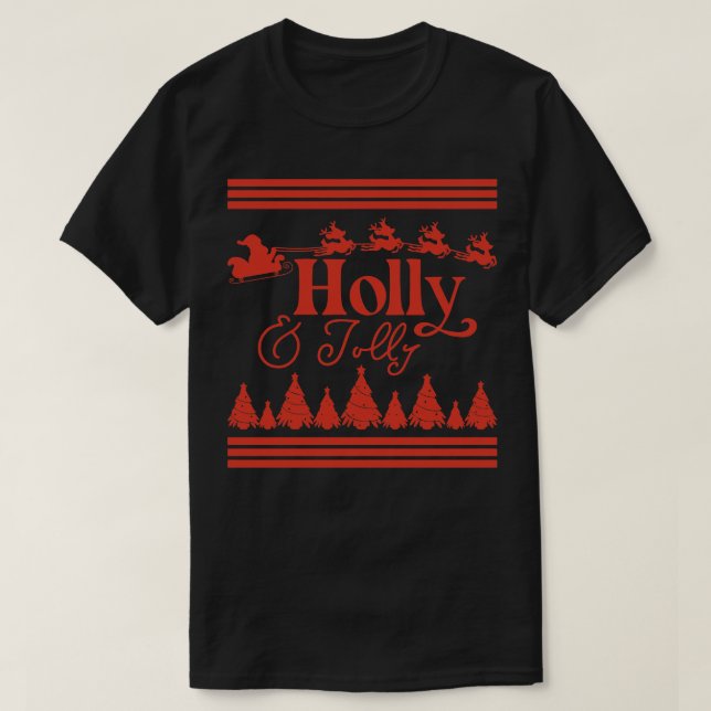 Camiseta Holly e Jolly (Frente do Design)