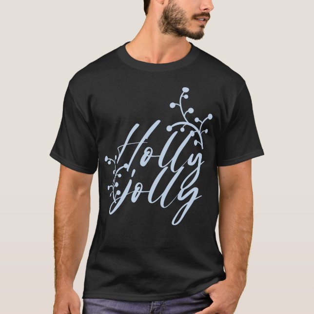 Camiseta Holly jolly (Frente)