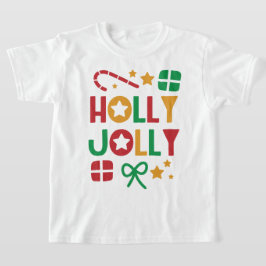 Camiseta Holly Jolly Christmas