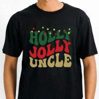 Holly Jolly Tio Natal Groovy Black