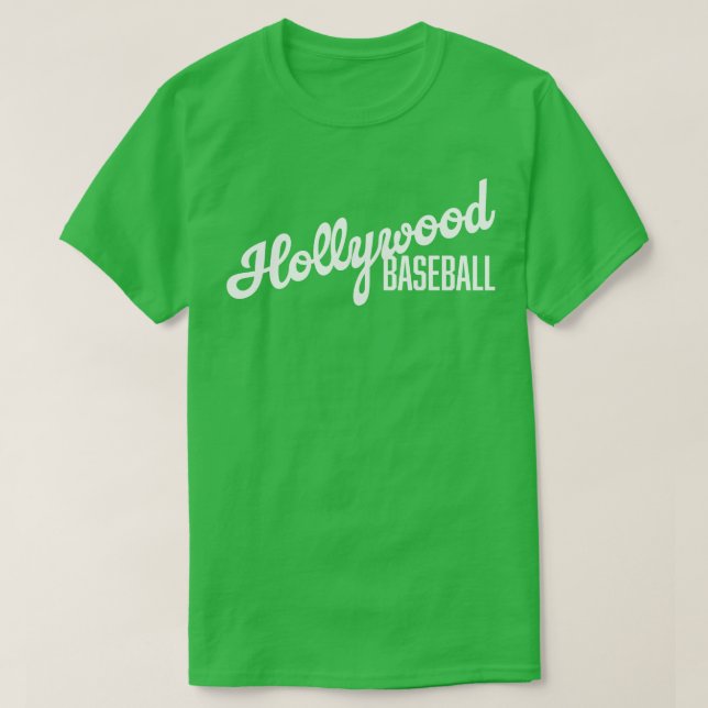 Camiseta Hollywood Baseball TShirt (Frente do Design)