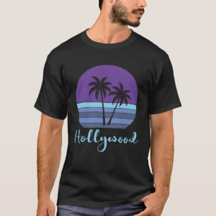 Camiseta Hollywood Florida Palm Tree Group