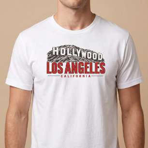 Camiseta Hollywood Los Angeles Califórnia