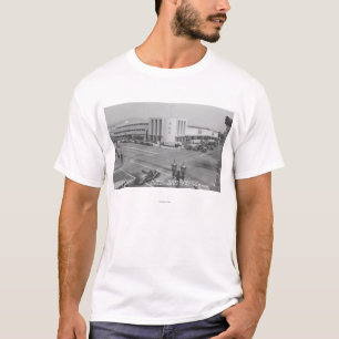 Camiseta Hollywood, opinião de CA da cidade de rádio e do