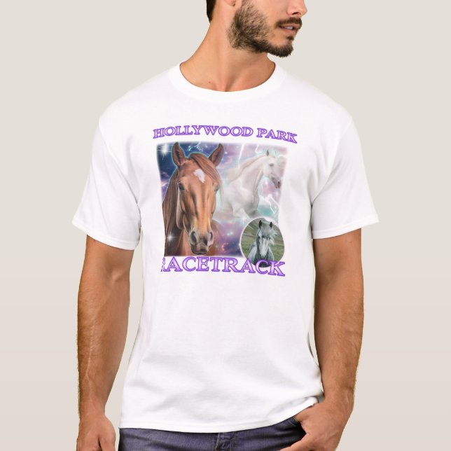 Camiseta Hollywood Park Racetrack (Frente)