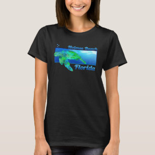 Camiseta Holmes Beach Florida Natação Sea Turtle 1