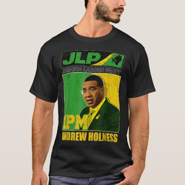 Camiseta Holness Jamaica Labour Party Laborite (Frente)