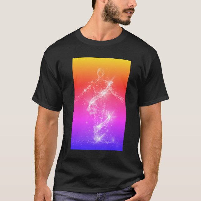 Camiseta Holographic Energy Dancer (Frente)