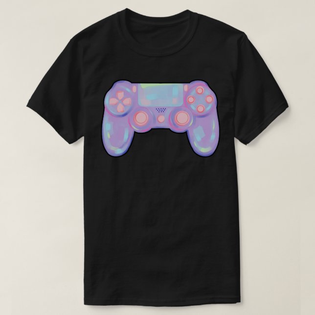 Camiseta Holographic Gamepad TSirt (Frente do Design)