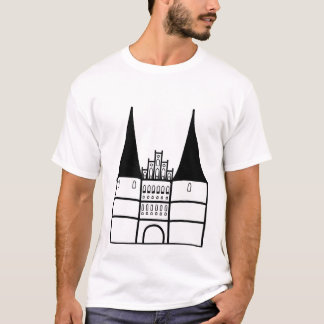 Camiseta Holstentor, Lübeck | Arte minimalista, marcas de t