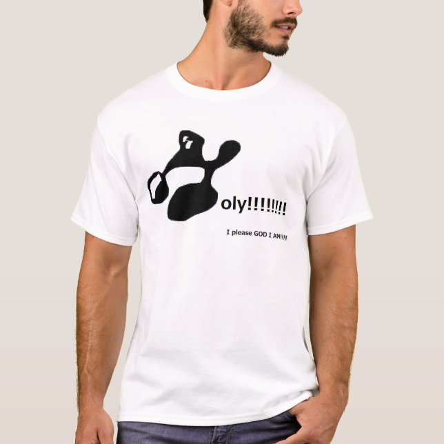 Camiseta Holy!!!!!!!! (Frente)