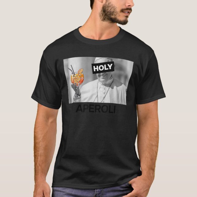 CAMISETA HOLY APEROLI X POPE DRIP X FRANCIS SPRITZ (Frente)