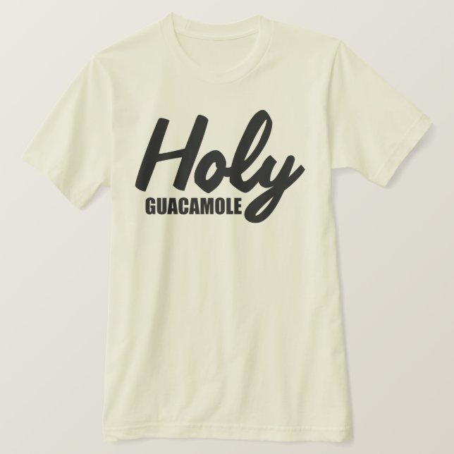 CAMISETA HOLY GUACAMOLE (Frente do Design)