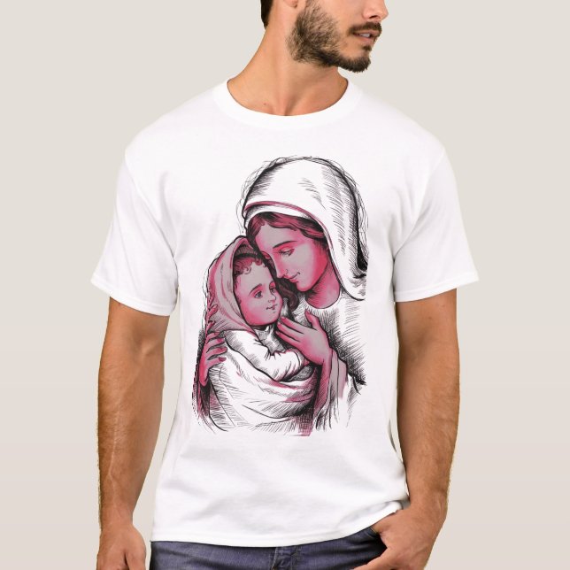 Camiseta Holy Mary (Frente)
