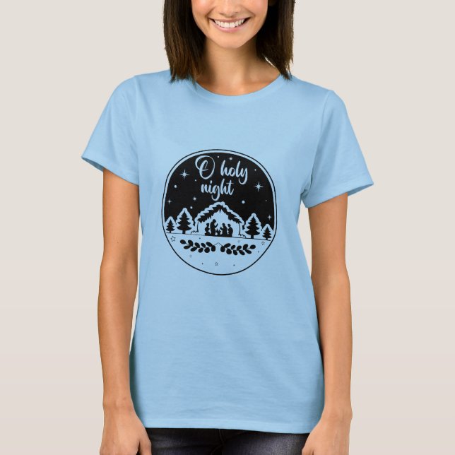 Camiseta Holy nigth (Frente)