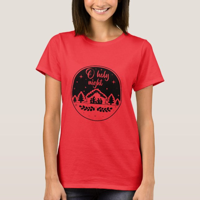 Camiseta Holy nigth (Frente)