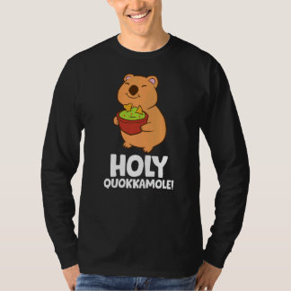 Camiseta Holy Quokkamole Avocado Quokka Vegan Guacamole Quo