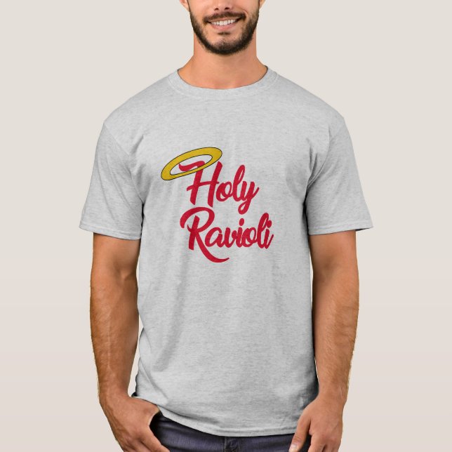 CAMISETA HOLY RAVIOLI (Frente)