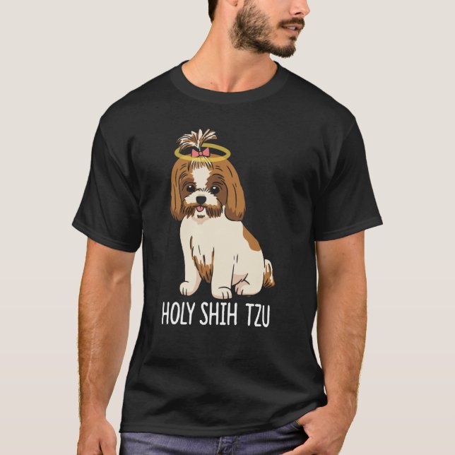 Camiseta Holy Shih Tzu (Frente)