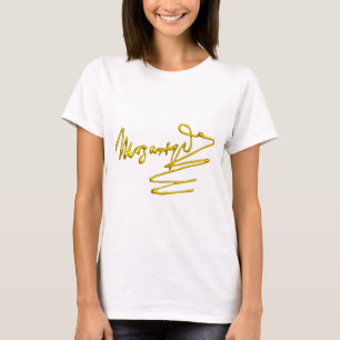 Camiseta HOMAGE TO MOZART / 3D Assinatura Dourada