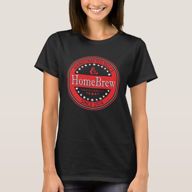 Camiseta Home Brew Fun para RGPs escritos de forma independ (Frente)