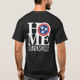 Camiseta HOME Clarksville (impressão traseiro)