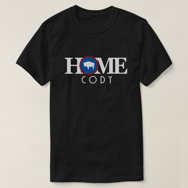 Camiseta HOME Cody Wyoming (Frente do Design)