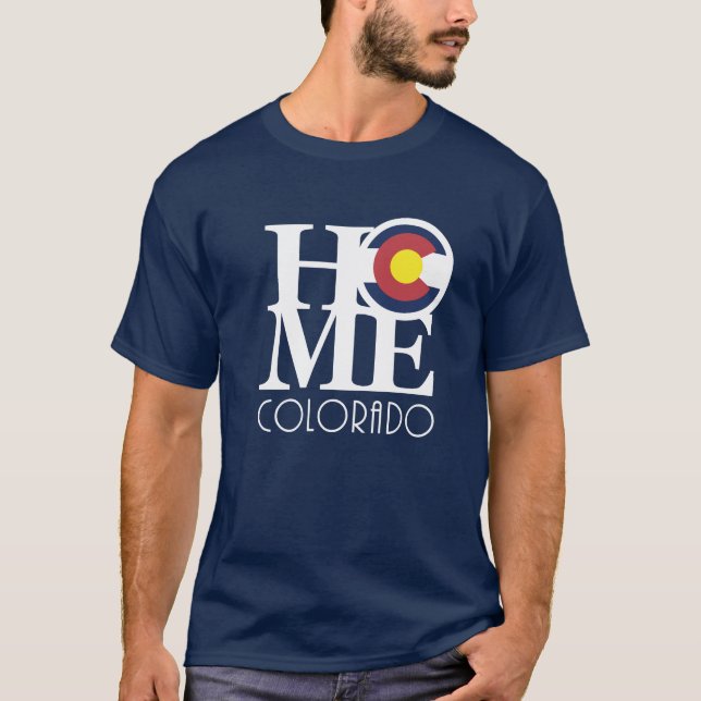 Camiseta HOME Colorado (impressão da frente) (Frente)
