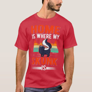 Camiseta Home é onde meu Skunk é Skunk (1)