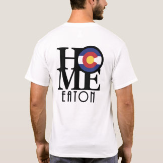 Camiseta HOME Eaton Colorado (impressão de trás)