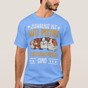Camiseta Home Is Where My Guinea Pigs Are Animal Guinea Pig