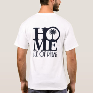 Camiseta HOME Isle of Palms SC (impressão posterior)