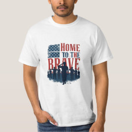 Camiseta Home of the Brave Salute Tee