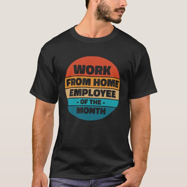 Camiseta home office staff of the month (Frente)