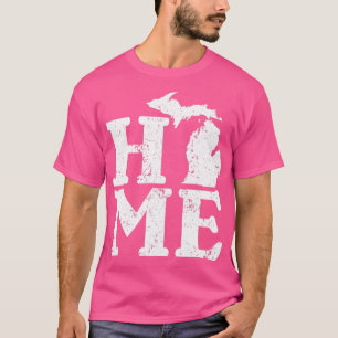 Camiseta Home Page do Michigan