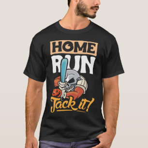 Camiseta Home run jack it design baseball player e beba
