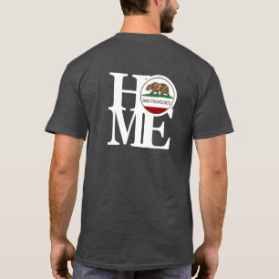 Camiseta Home San Francisco Mens Dark Tee