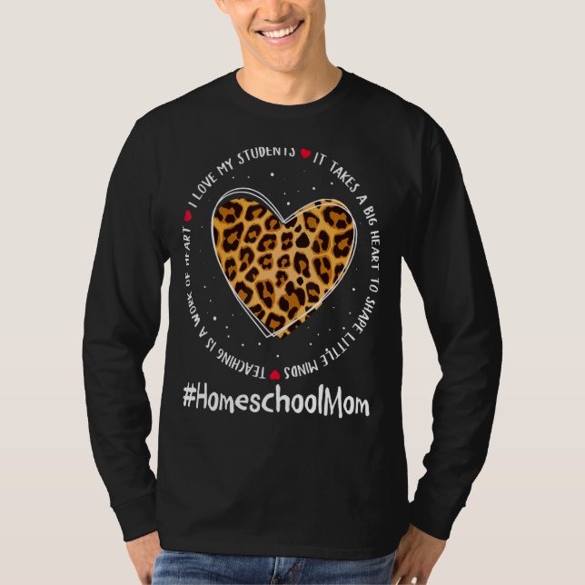 Camiseta Home School Mãe Admin Semana De Apreciação De Mãe  (Frente)
