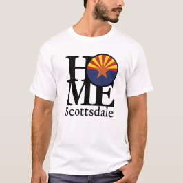Camiseta HOME Scottsdale Arizona (impressão da frente)