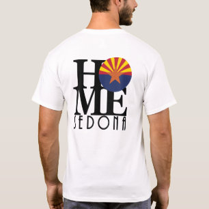 Camiseta HOME Sedona AZ (impressão de trás)