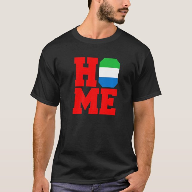 Camiseta HOME Serra Leoa (Frente)