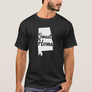 Camiseta Home State Funny Albanamian Sweet Home Premium